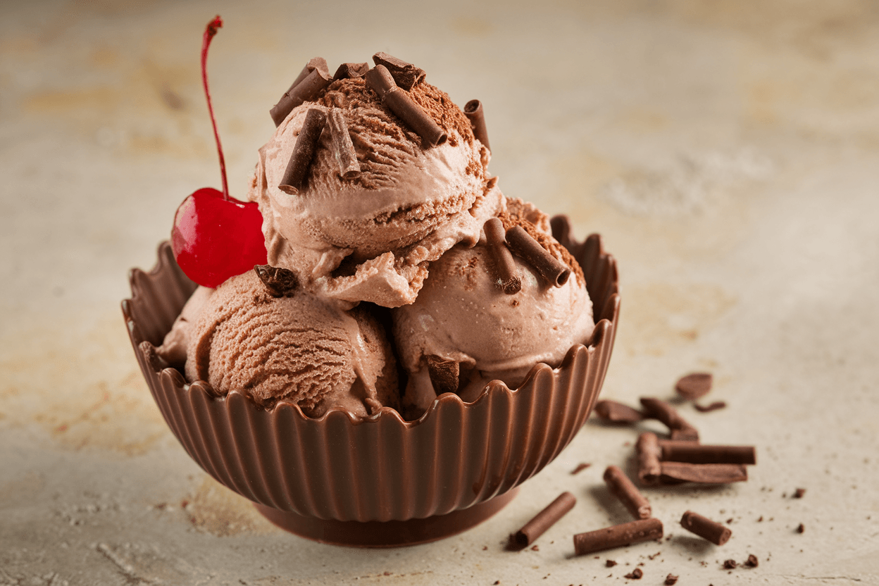 Keto Chocolate Ice Cream: A Rich, Low-Carb Delight