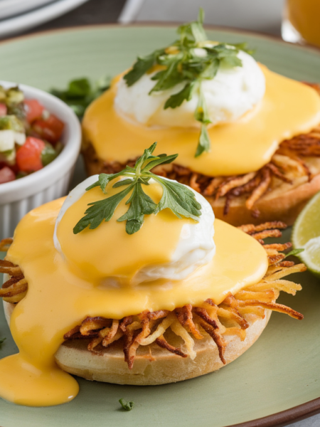 Eggs Benedict with a Twist