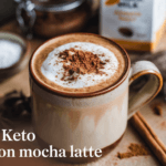 Creamy Keto Cinnamon Mocha Latte