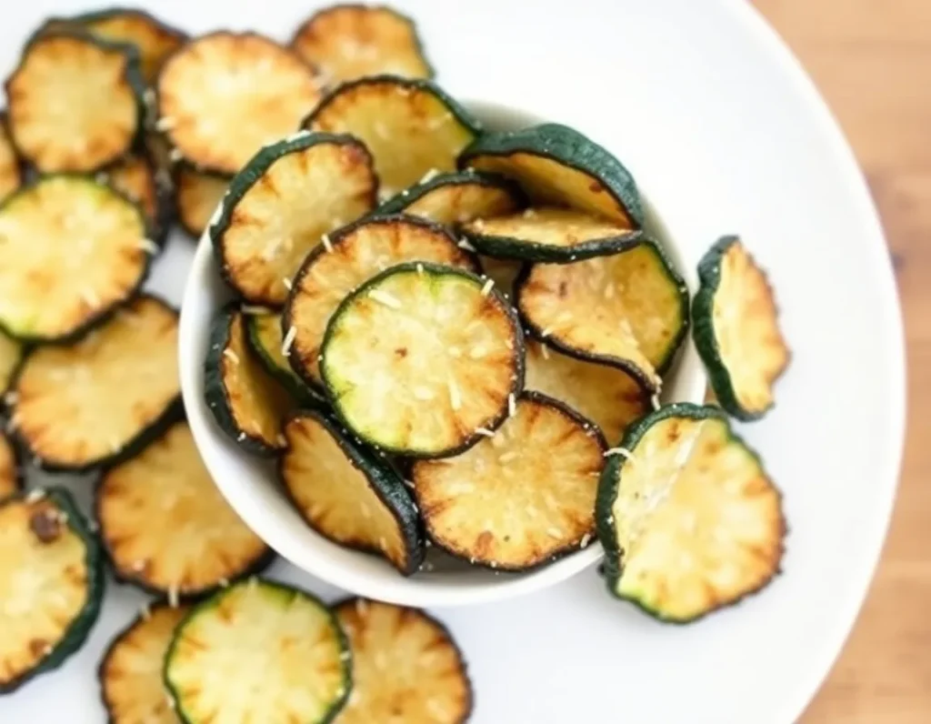 Serving Suggestions and Creative Ways to Enjoy Keto Parmesan Zucchini Chips