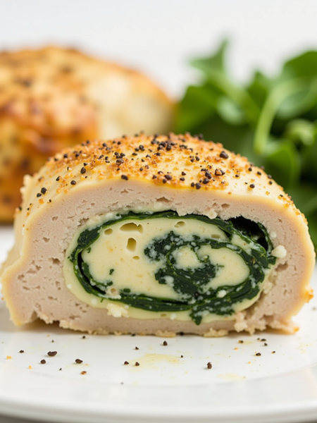 Spinach and Feta Stuffed Chicken Breast