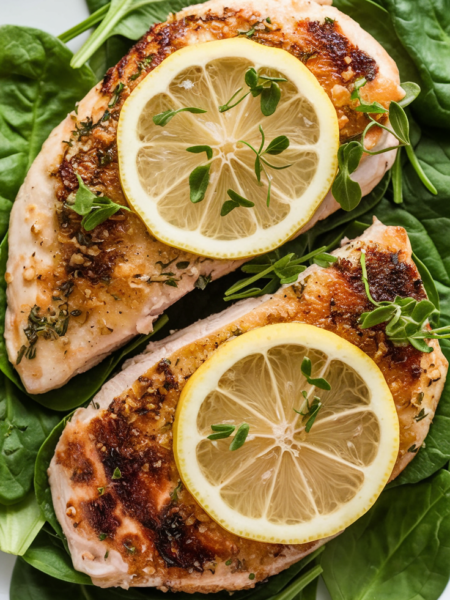 Keto Lemon Herb Chicken