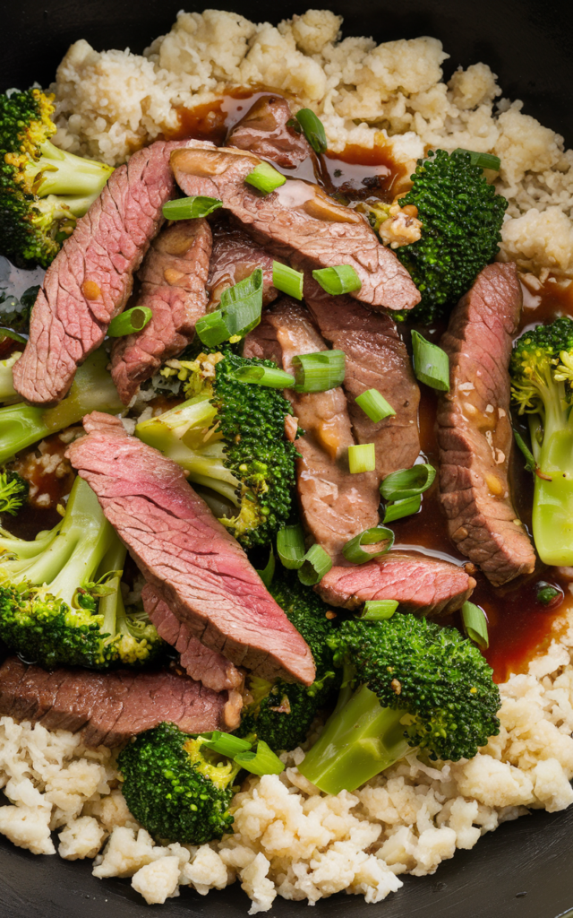 Low-Carb Beef and Broccoli Stir-Fry