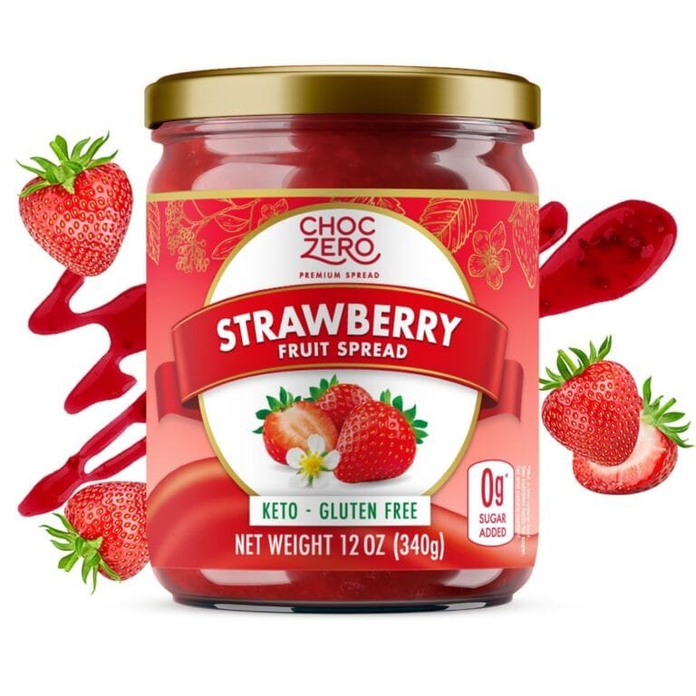 Discover the Sweetness of ChocZero Keto Strawberry Spread: A Guilt-Free Delight!