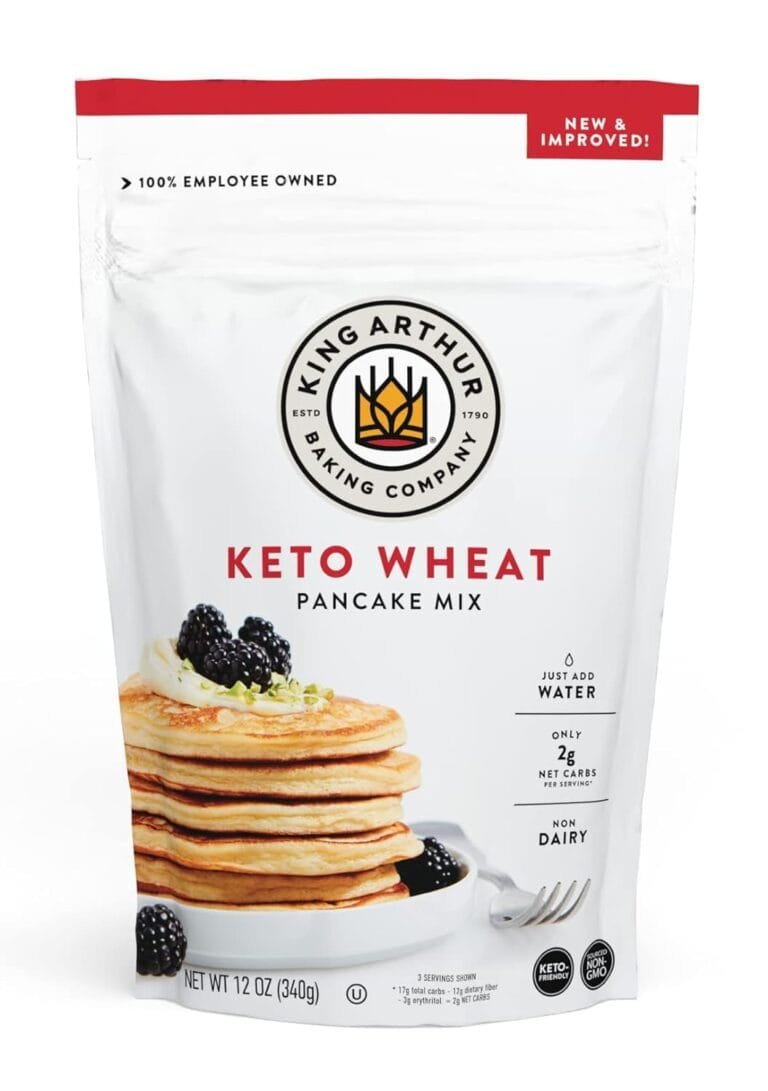 Fluffy & Guilt-Free: King Arthur Keto Wheat Pancake Mix Review