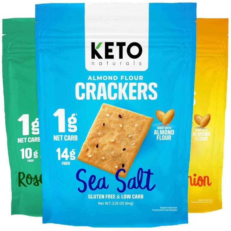 Keto Crackers: The Ultimate Low-Carb Snack for Guilt-Free Munching!