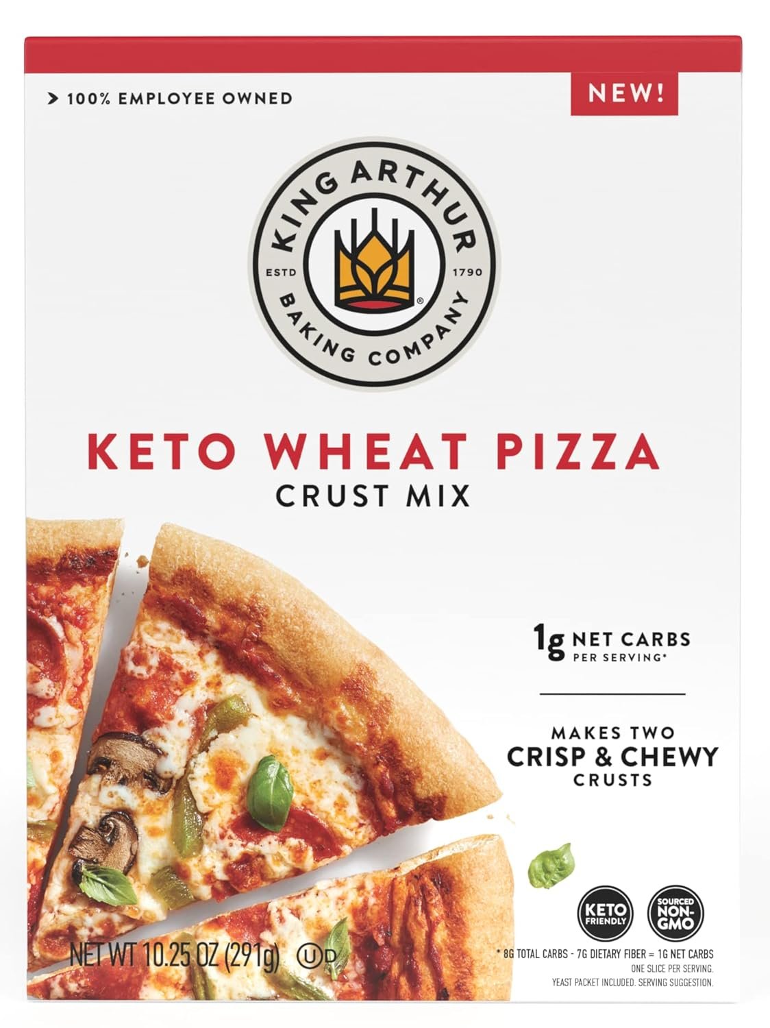 Savor Low-Carb Perfection: King Arthur Keto Pizza Crust Mix Review