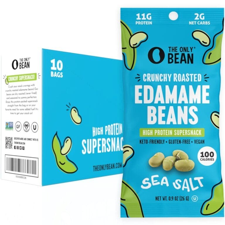 Snack Smart: The Only Bean Crunchy Dry Roasted Edamame Review!