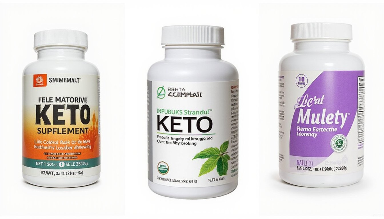 Top 5 Keto Supplements for Effective Weight Loss and Energy