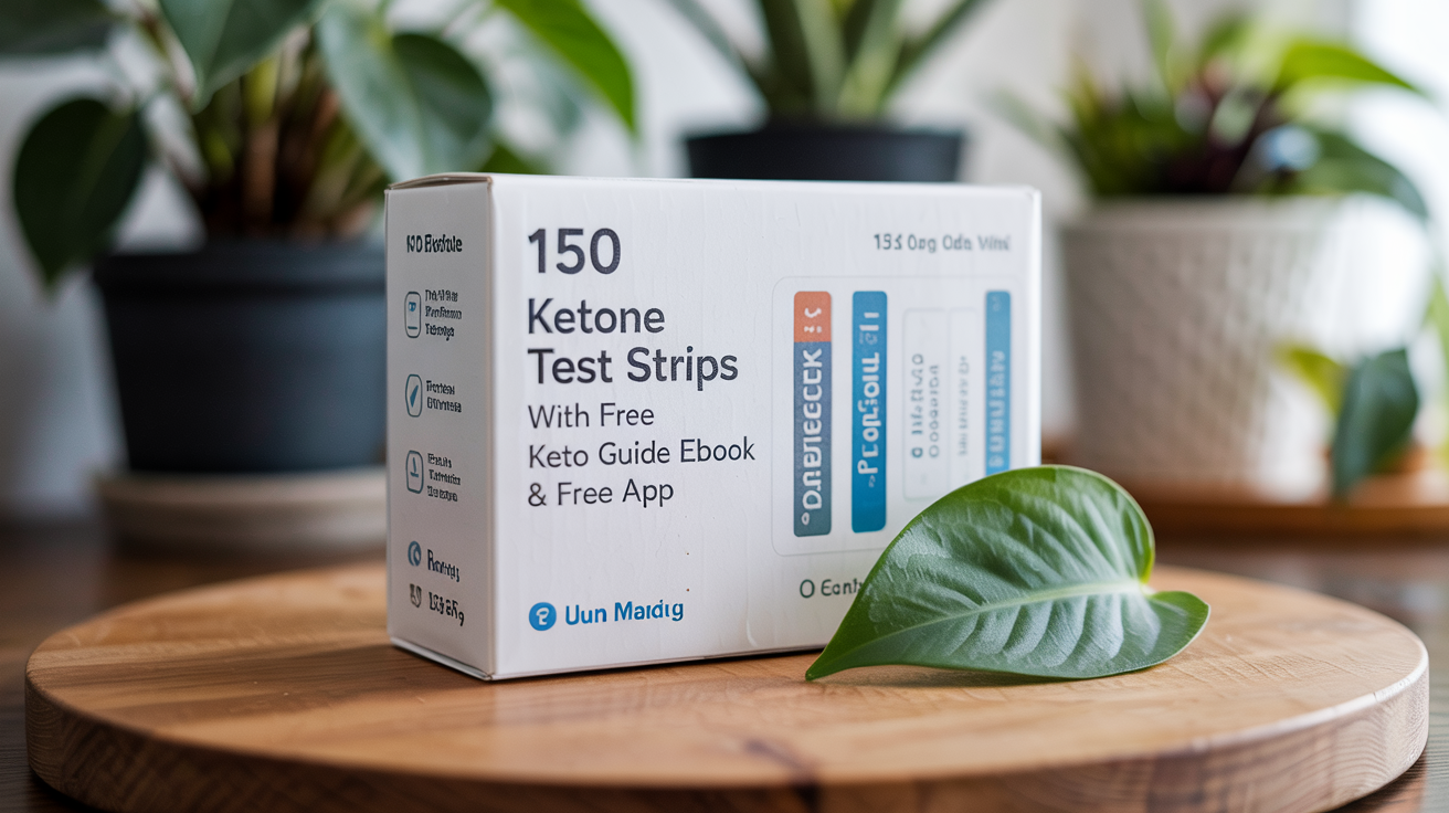 Unlock Your Keto Success: 150 Ketone Test Strips & Free Guide