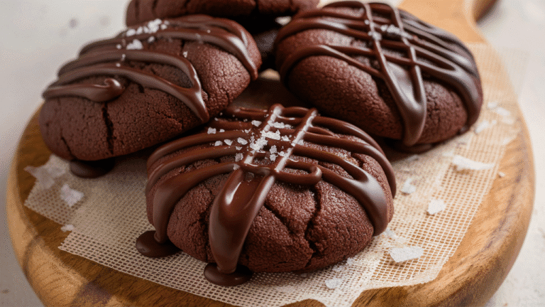 Keto Double Chocolate Cookies