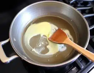 pan cooking butter 