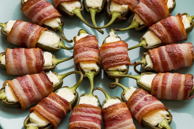 Bacon-Wrapped Cream Cheese Stuffed Jalapeños: The Ultimate Party Weapon