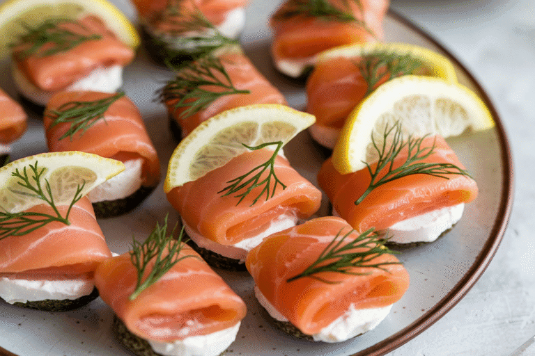 Keto Smoked Salmon Cream Cheese Bites: Your New Go-To Snack
