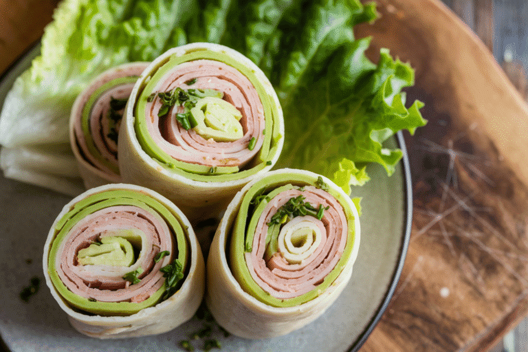 Keto Turkey & Avocado Pinwheels: The Snack You Didn’t Know You Needed