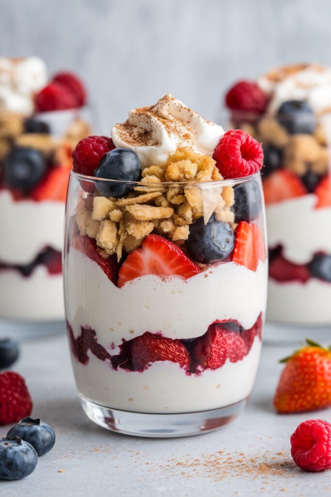 5 Egg-Free Keto Breakfasts That Keep You Full Until Lunch Greek Yogurt Berry Parfait (The Keto Way)