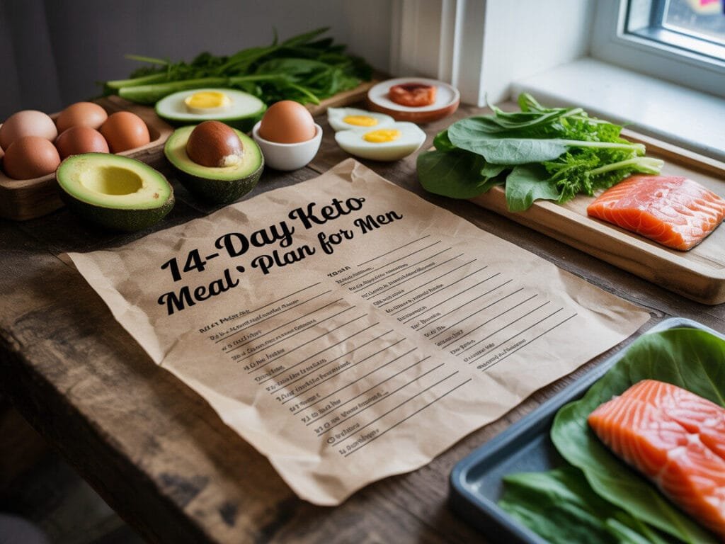 14-Day Keto Meal Plan for Men