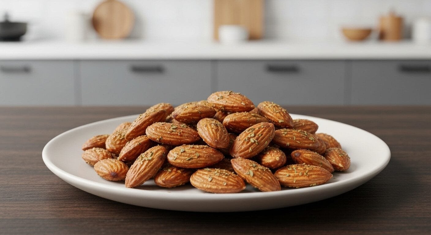 Keto Ranch Roasted Almonds