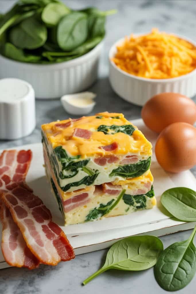 Classic Bacon & Egg Keto Casserole