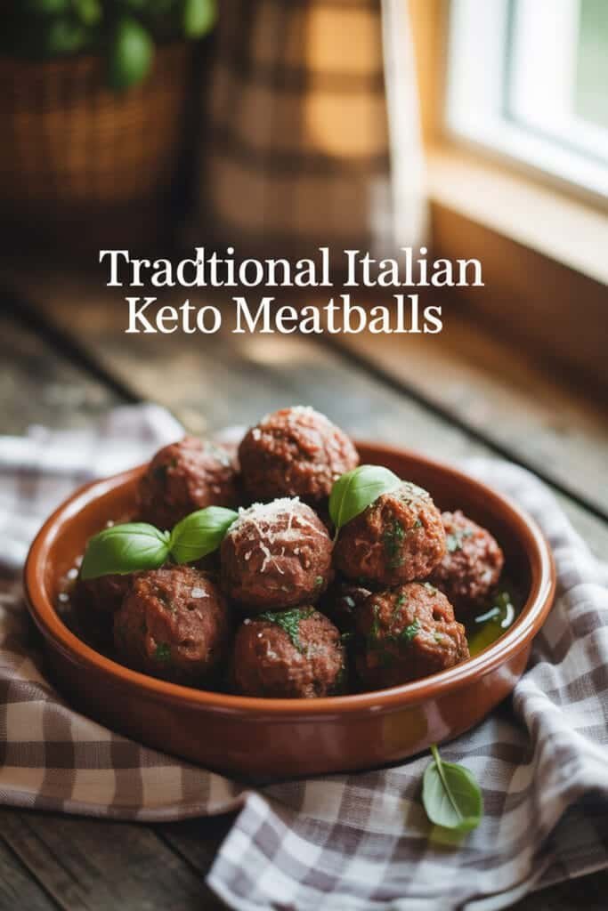 Traditional Italian Keto Meatballs