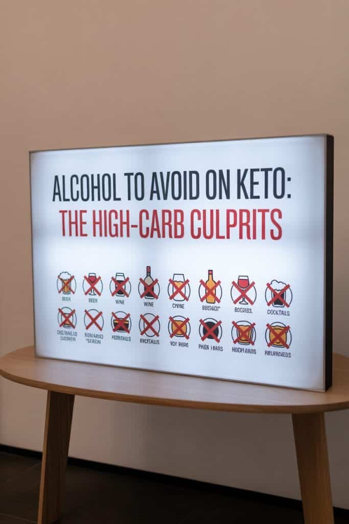 Alcohol to Avoid on Keto: The High-Carb Culprits