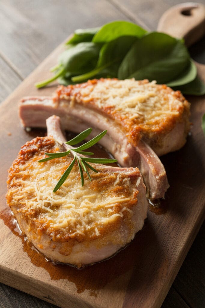 Baked Parmesan-Crusted Pork Chops
