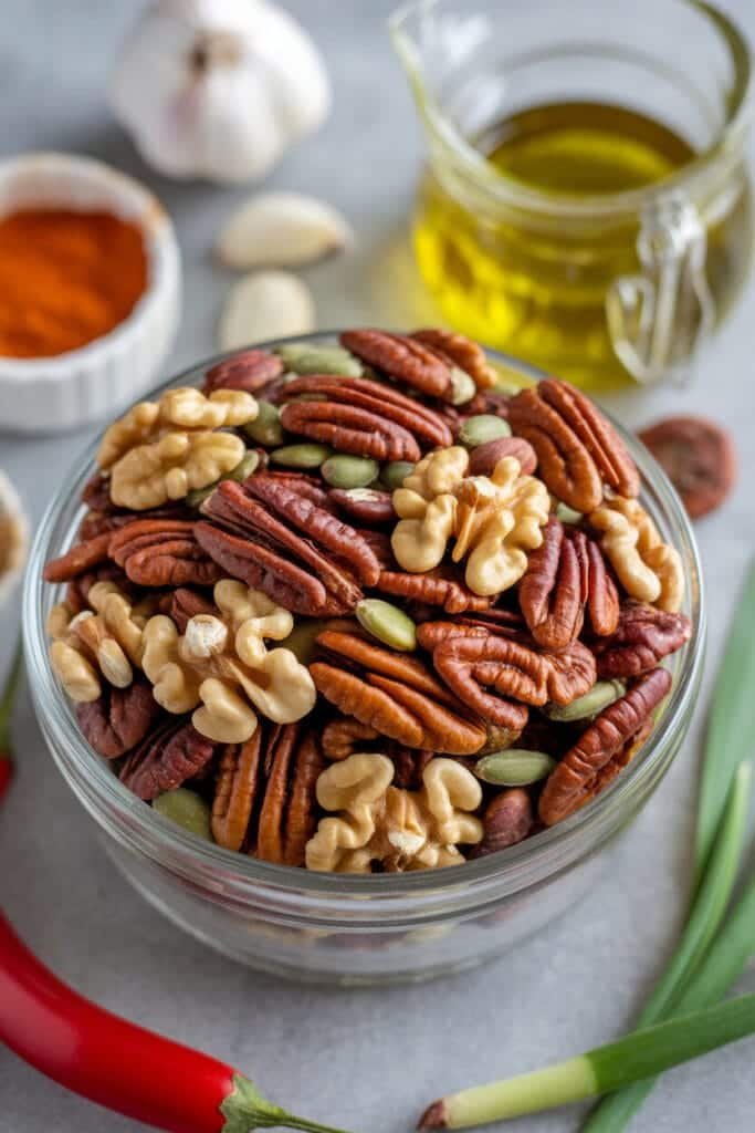 Spicy BBQ Keto Trail Mix
