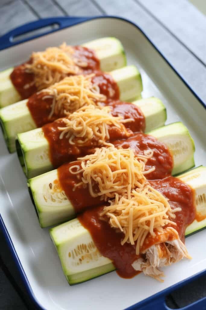 Zucchini Enchiladas