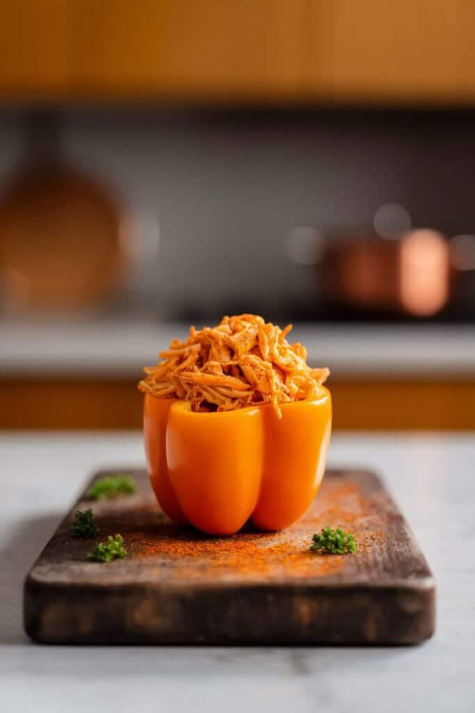Keto Buffalo Chicken Stuffed Peppers – Low Carb, High Flavor Dinner