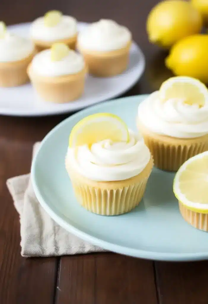 Lemon Zest Cupcakes – The “Fresh Flowers on the Table”