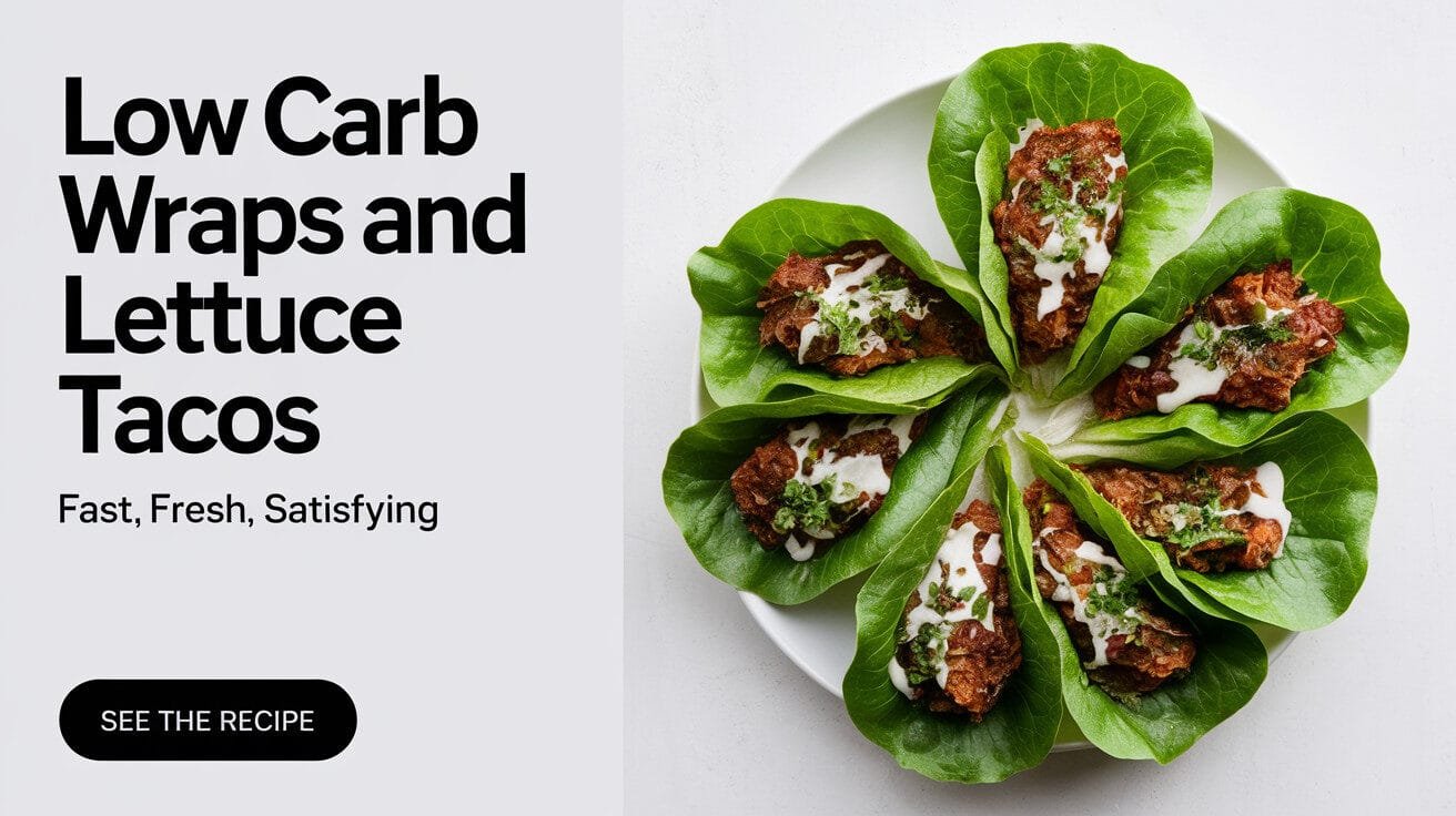Low-Carb Wraps & Lettuce Tacos: The Ultimate Hack for Guilt-Free Crunch