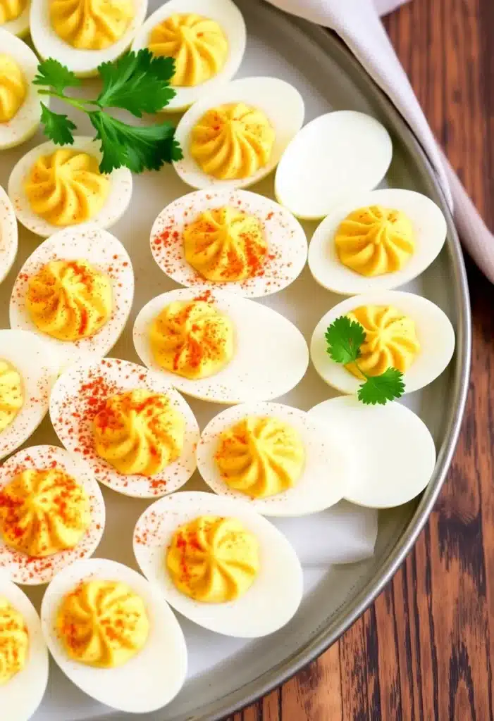 Deviled Eggs with a Kick 🥚