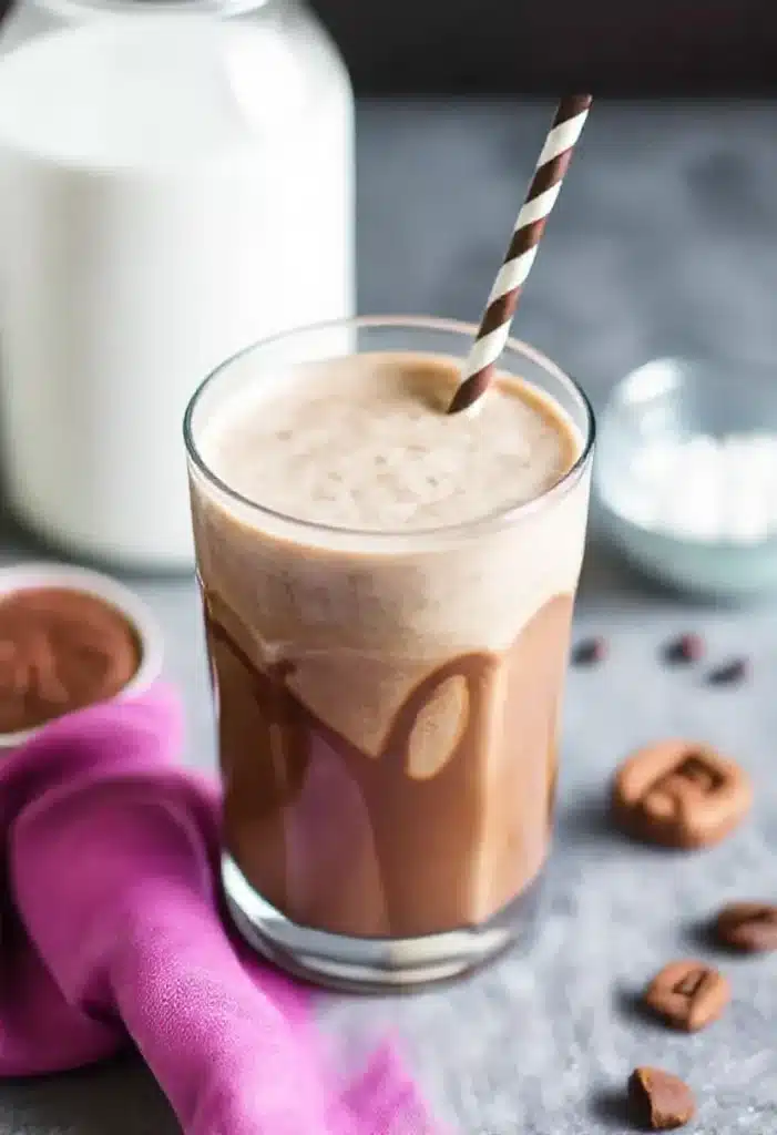 2. Chocolate Peanut Butter Power Shake