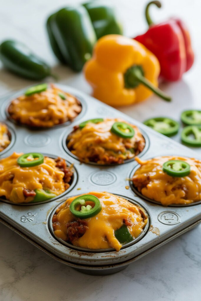 Keto Mexican Egg Muffins