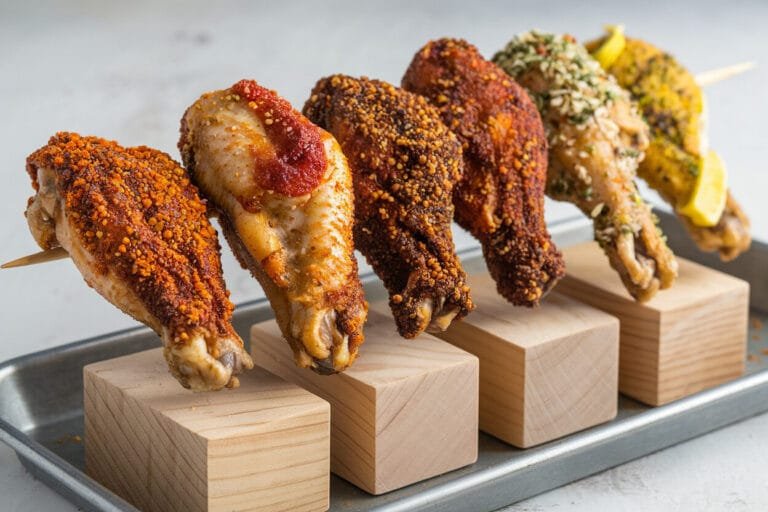Air Fryer Chicken Wings 5 Ways (Crispy, No Flour): The Zero-Mess, All-Crunch Wing Factory