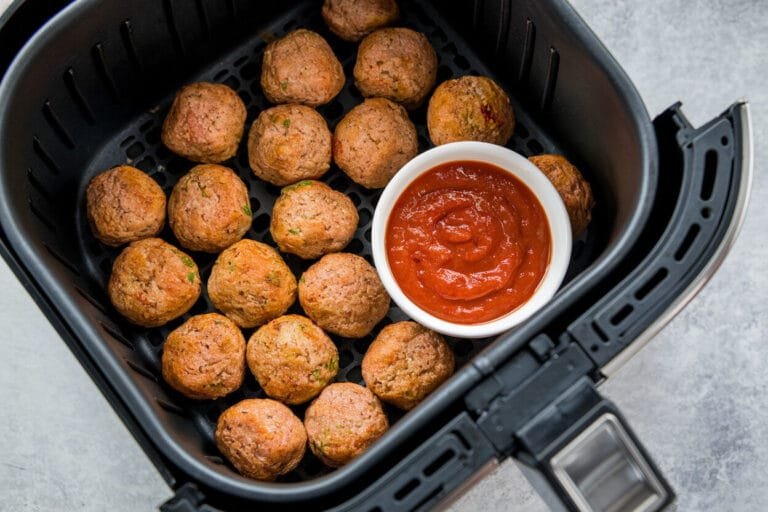 Air Fryer Meatballs (Marinara Dippers): Crispy, Juicy, and Ready in 15 Minutes