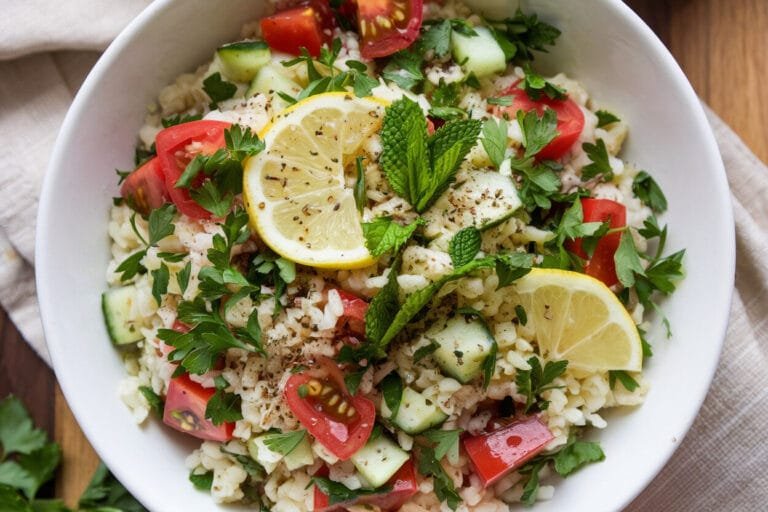 Keto Lebanese Cauliflower Tabbouleh: The Fresh, Flavor-Loaded Salad That Won’t Torch Your Macros