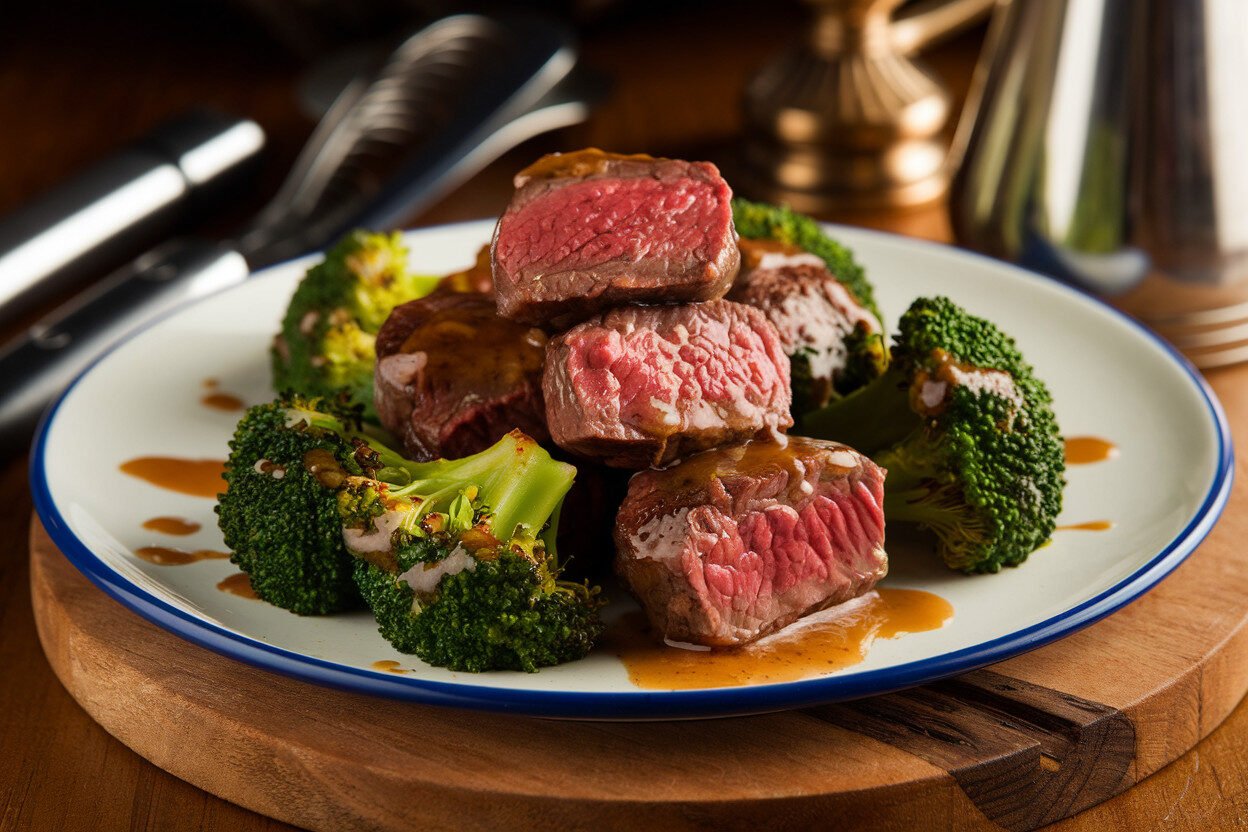 Garlic Butter Steak Bites with Broccoli: The 15-Minute Power Dinner That Tastes Like a Fancy Night Out