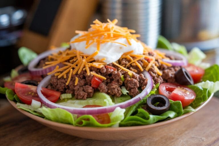 Keto-Friendly Taco Salad That Wrecks Cravings and Keeps You Shredded: Crunch, Cream, and Zero Guilt