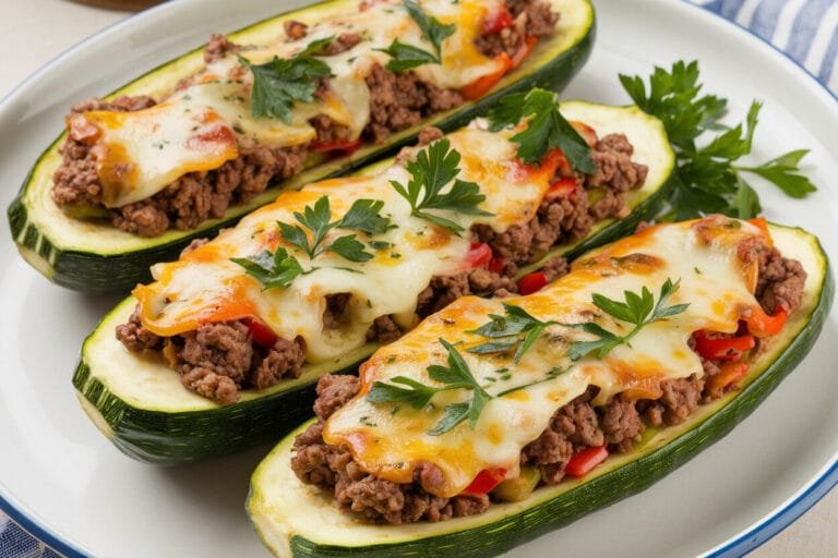 Philly Cheesesteak Zucchini Boats: The Low-Carb Comfort Food You Didn’t Know You Needed