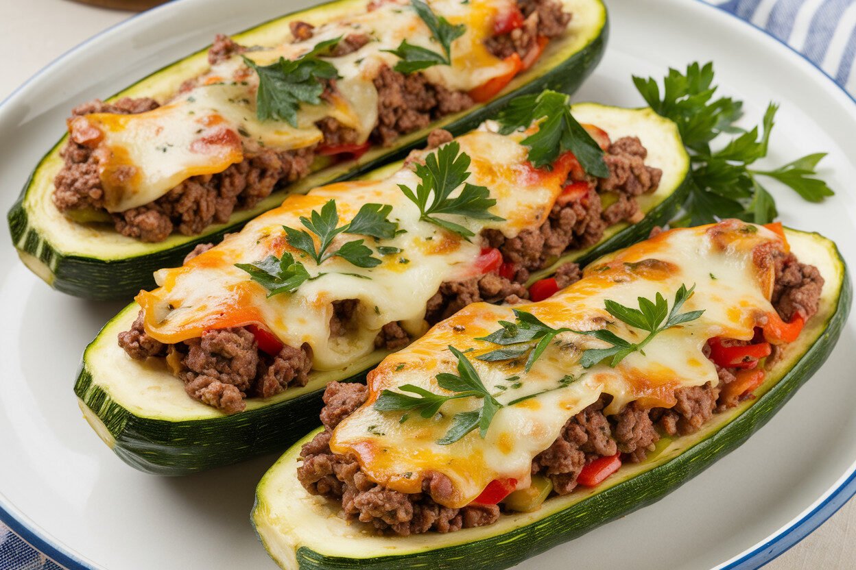 Philly Cheesesteak Zucchini Boats: The Low-Carb Comfort Food You Didn’t Know You Needed
