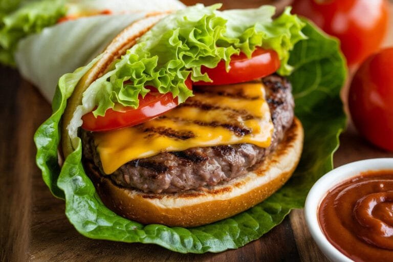 Cheeseburger Lettuce Wraps