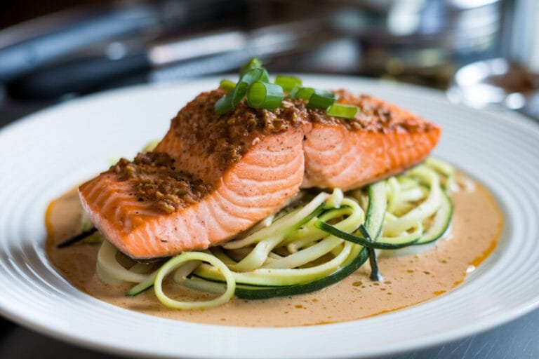 This Creamy Cajun Salmon with Zoodles Is the 20-Minute Power Move Your Dinner Needs