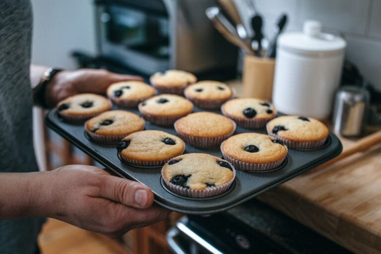 Bakery-Style Keto Blueberry Muffins (Almond Flour) That Taste Like a Cheat Day