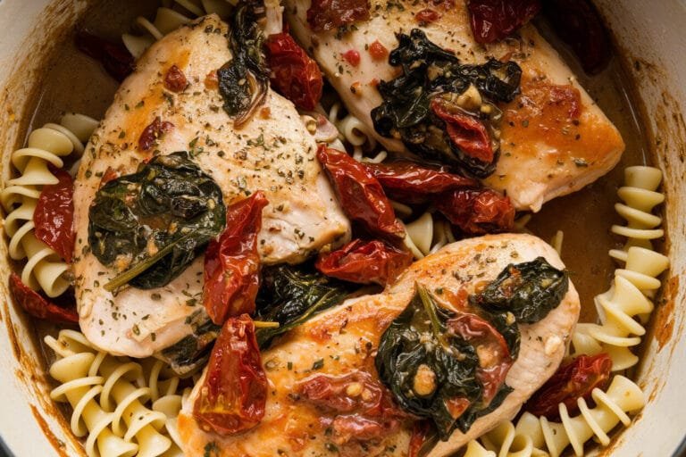 This Creamy Tuscan Garlic Chicken (Sun-Dried Tomato & Spinach) Will Make You Forget Restaurants Exist