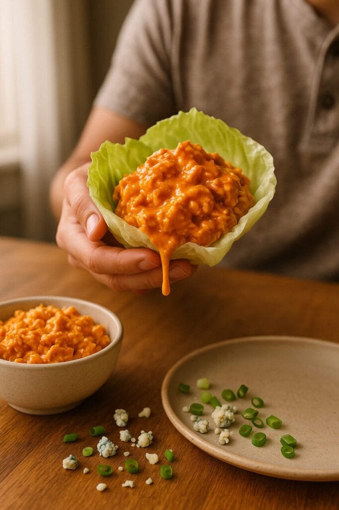Crockpot Buffalo Chicken