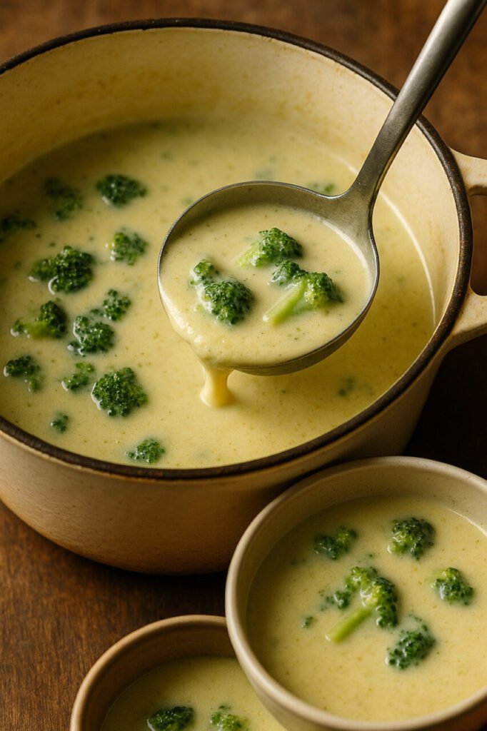 Creamy Keto Broccoli Cheddar Soup – Low Carb Comfort in a Bowl Keto Broccoli Cheddar Soup