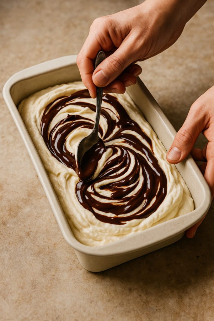 Peanut Butter Cup Keto Ice Cream with Chocolate Ribbons Peanut Butter Cup Keto Ice Cream