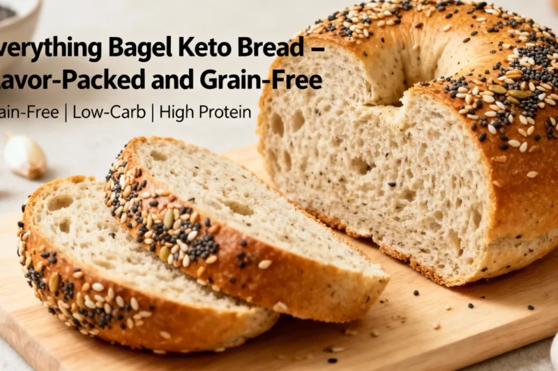 Everything Bagel Keto Bread – Flavor-Packed and Grain-Free Everything Bagel Keto Bread – Flavor-Packed and Grain-Free