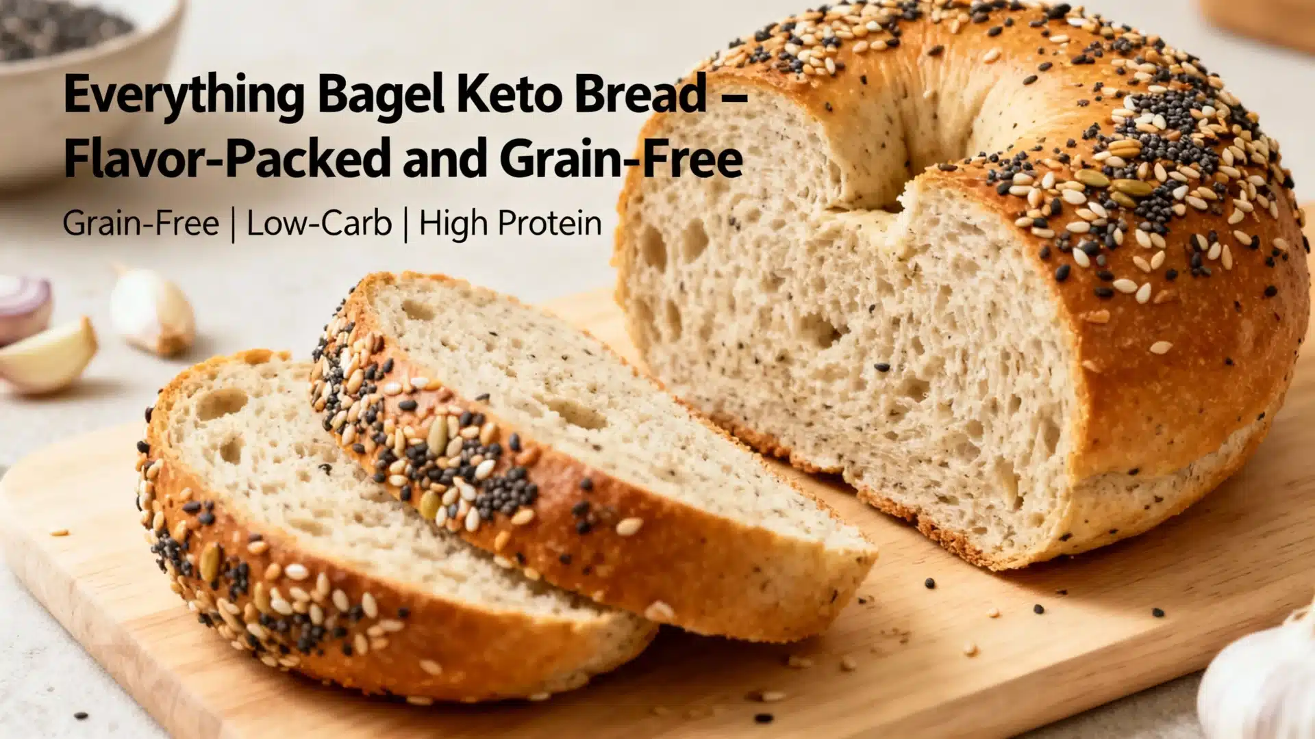 Everything Bagel Keto Bread – Flavor-Packed and Grain-Free